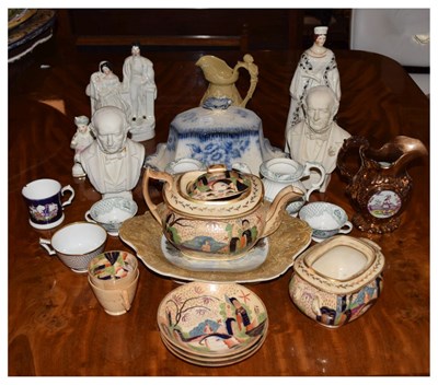 Lot 648 - Assorted Victorian/19th Century ceramics