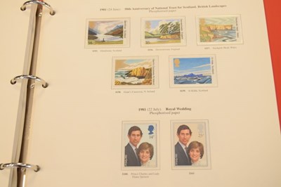 Lot 213 - Stamps - Quantity of GB stamps in two Commemorative Albums, mainly mint