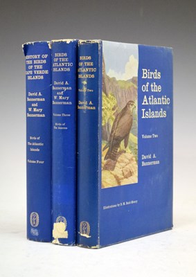 Lot 137 - Books - Bannerman, David Armitage (1886-1979) - Birds of the Atlantic Islands