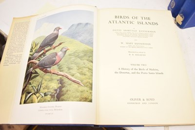 Lot 262 - Books - Bannerman, David Armitage (1886-1979) - Birds of the Atlantic Islands