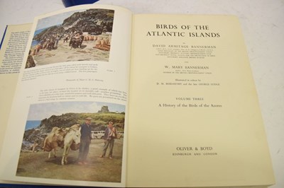 Lot 262 - Books - Bannerman, David Armitage (1886-1979) - Birds of the Atlantic Islands