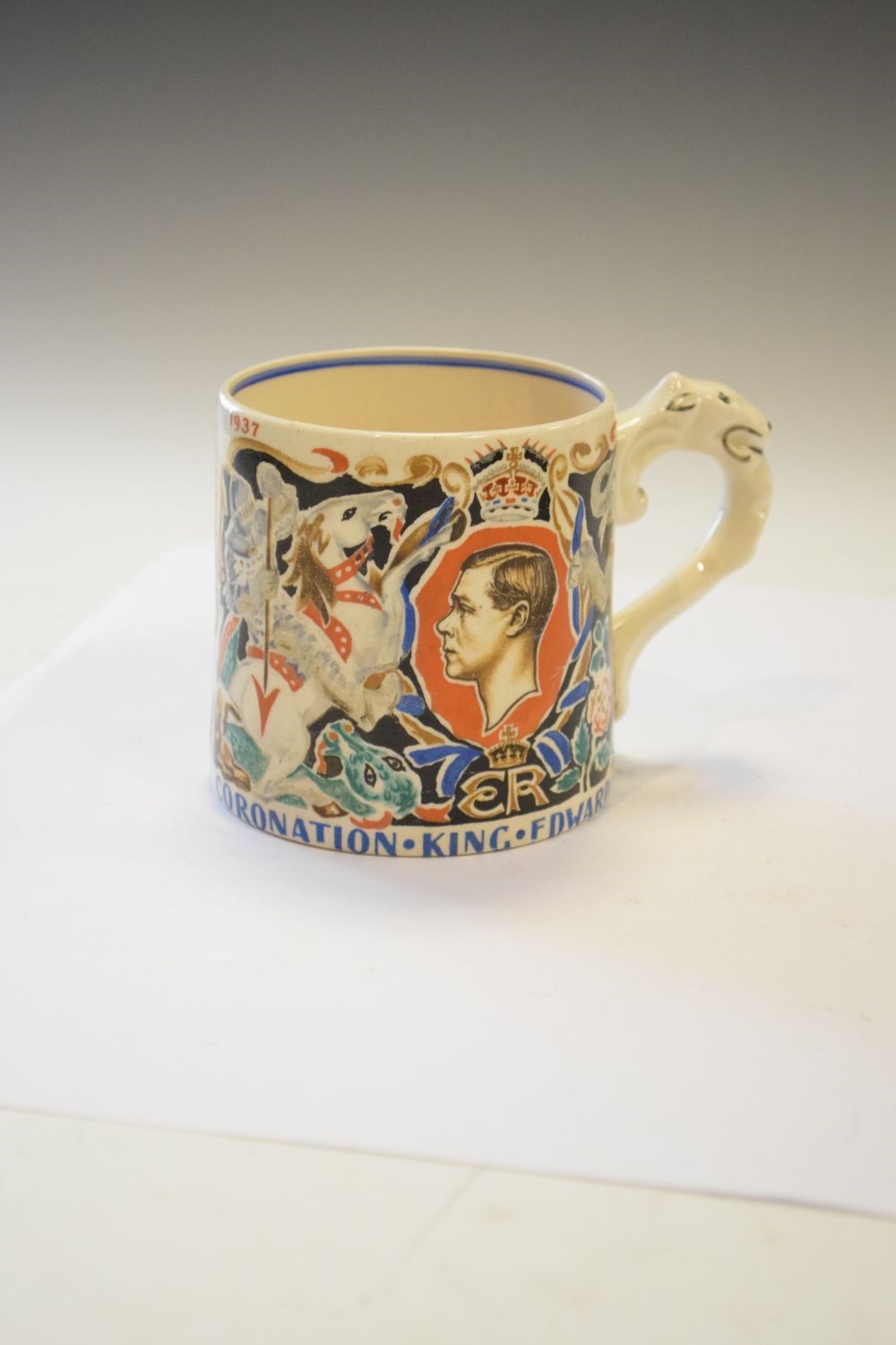 Coronation of King Edward 1937 - Burleighware Mug by Dame Laura Knight factory