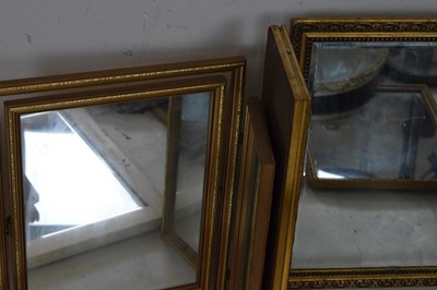 Lot 692 - Quantity of wall mirrors
