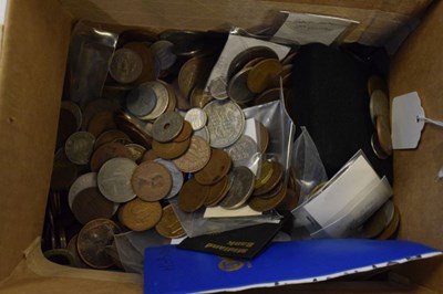 Lot 145 - Coins - Quantity of GB and world coins and banknotes, etc
