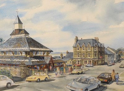 Lot 470 - Michael Rummings - Watercolour - Alexandra Road, Clevedon