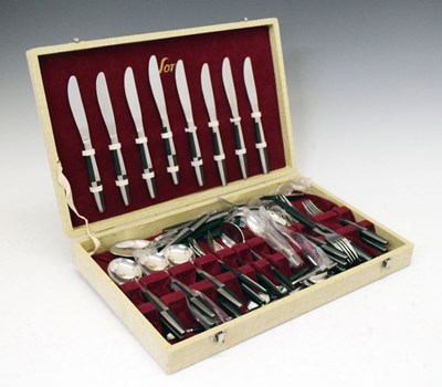 Lot 500 - Cased set of 1960s Sone cutlery