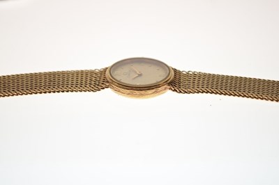 Lot 129 - Lady's Omega 9ct gold cocktail watch
