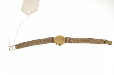 Lot 129 - Lady's Omega 9ct gold cocktail watch