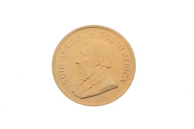Lot 103 - South African 1oz fine gold Krugerrand coin, 1980