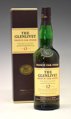 Lot 532 - Wines & Spirits - Bottle of The Glenlivet French Oak Finish Single Malt Scotch Whisky, aged 12 years