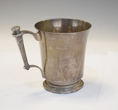 Lot 167 - Asprey & Co - George V silver jubilee mug