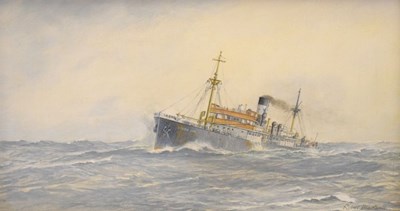 Lot 484 - Robert Blackwell (20th Century) - Oils on board - Boston City, and Bristol City Line
