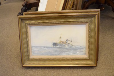 Lot 484 - Robert Blackwell (20th Century) - Oils on board - Boston City, and Bristol City Line
