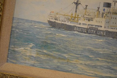 Lot 484 - Robert Blackwell (20th Century) - Oils on board - Boston City, and Bristol City Line