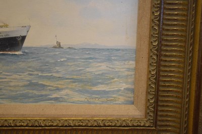 Lot 484 - Robert Blackwell (20th Century) - Oils on board - Boston City, and Bristol City Line
