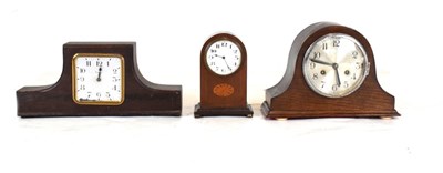 Lot 408 - Three mantel clocks