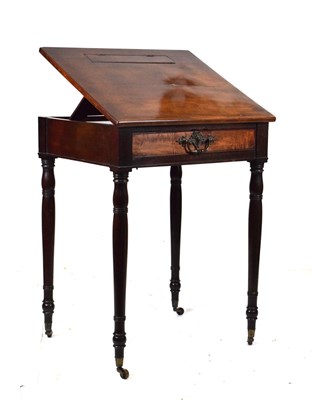 Lot 508 - Early 19th Century mahogany writing table