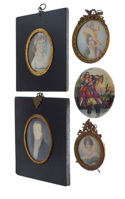 Lot 288 - Group of miniatures