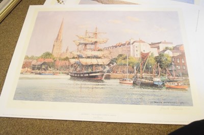 Lot 565 - Frank Shipsides, Raymond Watson & Edward Wesson signed prints