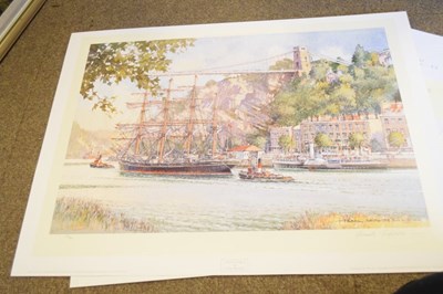 Lot 565 - Frank Shipsides, Raymond Watson & Edward Wesson signed prints