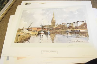 Lot 565 - Frank Shipsides, Raymond Watson & Edward Wesson signed prints