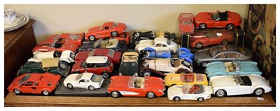 Lot 326 - Quantity of loose Burago, Tonka & Maisto model cars