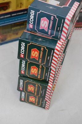Lot 333 - Thirteen Corgi 'Eddie Stobart' diecast model vehicles and Saico lorry
