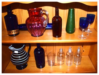 Lot 616 - Quantity of glass