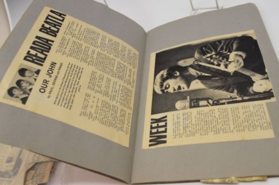 Lot 124 - Beatles Interest - Two Beatles concert tickets for the 25th January 1964, Paris, etc.