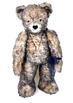 Lot 340 - Large Hermann Original grey mohair limited edition teddy bear, 24/50