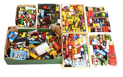 Lot 309 - Large quantity of loose Matchbox, Majorette and other diecast model vehicles