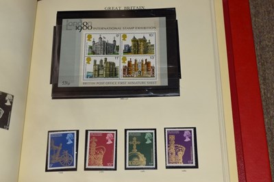 Lot 197 - Comprehensive collection of Great Britain postage stamps across three Windsor albums