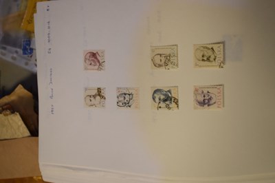 Lot 217 - various loose stamps etc