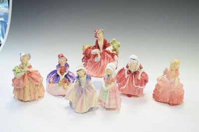 Lot 357 - Group of seven Royal Doulton figures