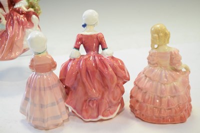 Lot 357 - Group of seven Royal Doulton figures