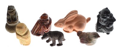 Lot 237 - Group of netsuke etc (7)