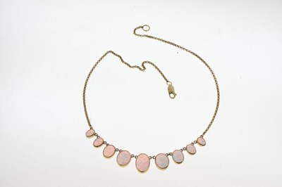 Lot 41 - Opal necklace