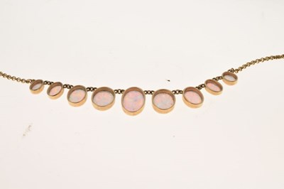 Lot 41 - Opal necklace