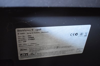 Lot 552 - Bang & Olufsen Beovision' 9=50" plasma television, MK3 HDR, type No. 9761