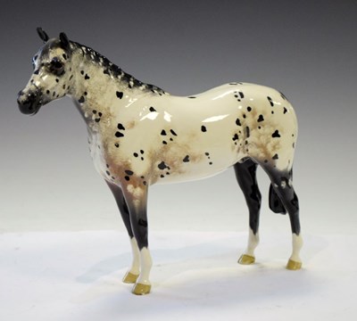 Lot 383 - Beswick Appaloosa pony