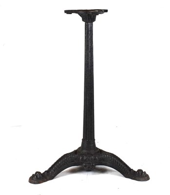 Lot 680 - Cast metal table base