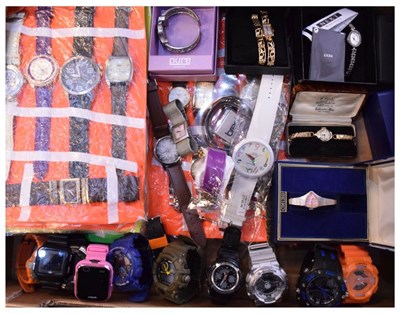 Lot 108 - Quantity of dress watches