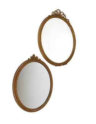 Lot 569 - Two gilt wall mirrors