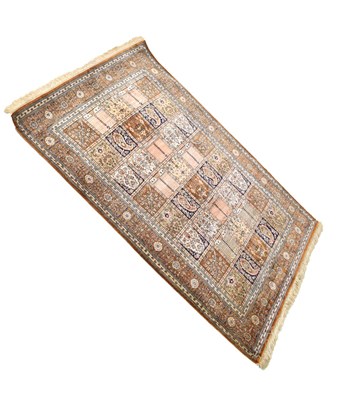 Lot 459 - Middle Eastern silk rug