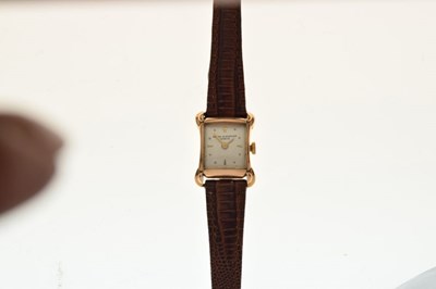 Lot 117 - Baume & Mercier - Lady's 18ct gold wristwatch