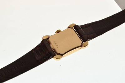 Lot 117 - Baume & Mercier - Lady's 18ct gold wristwatch