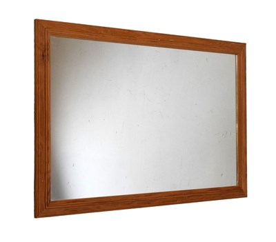 Lot 570 - Pine wall mirror