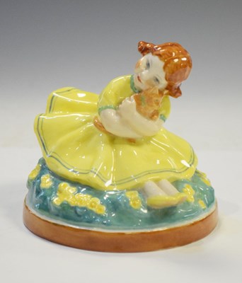 Lot 347 - Royal Worcester - 'Buttercup' figure 2930