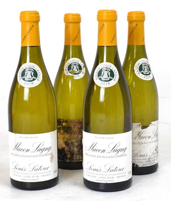 Lot 435 - Four bottles of Louis Latour Macon Lugny wine, 2016