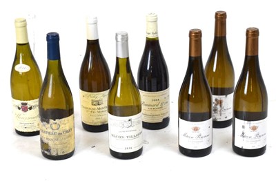 Lot 432 - Eight bottles of French white wine